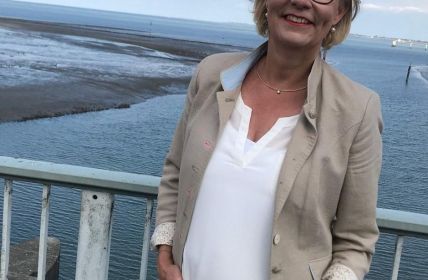Christiane Franke präsentiert Matjes al dente im Kursaal (Foto: Christiane Franke)