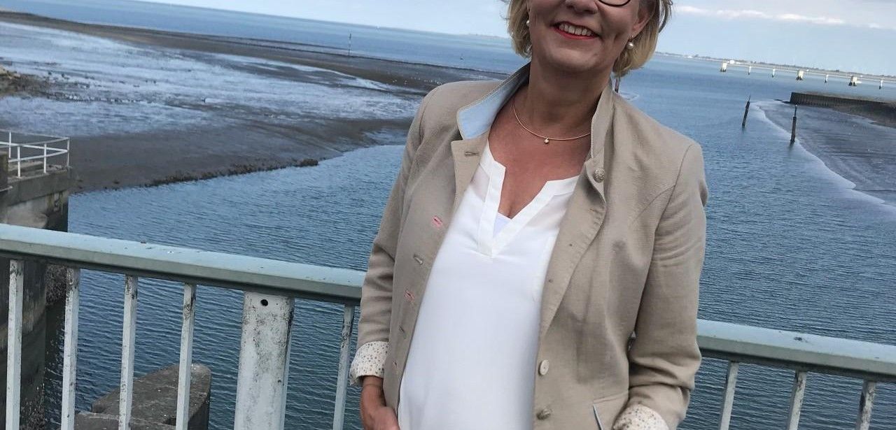 Christiane Franke präsentiert Matjes al dente im Kursaal (Foto: Christiane Franke)